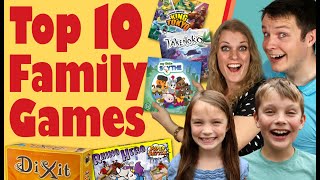 Top 10 Board Games for Families [upl. by Lamberto471]