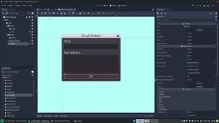 Godot Custom Popup Dialog Tutorial [upl. by Akli]