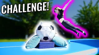 TURN CHALLENGE auf der AIRTRACK  DAILY VLOG 254 [upl. by Holub]