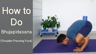 Yoga  How to do Bhujapidasana [upl. by Hayashi]