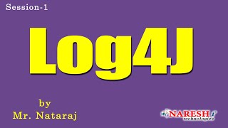 Log4J Tutorial in Java  Session1  by Mr Nataraj [upl. by Lamberto262]