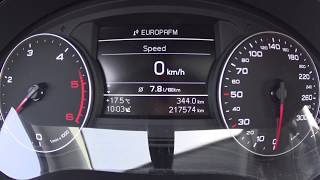 Audi A6 C7 20 TDI 177hp acceleration [upl. by Settle471]