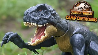 SCORPIOS REX UNBOXING  Jurassic World Camp Cretaceous  Mattel Review and Unboxing [upl. by Bernadina]