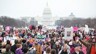 Highlights from the Women’s March on Washington [upl. by Rogozen99]