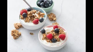 Super Healthy Granola  Breakfast Recipes  Weelicious [upl. by Hassin630]