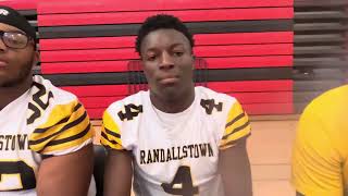 Randallstown football preseason interviewBaltimore County football media day 081323 [upl. by Terence]