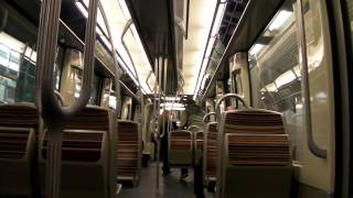 Paris MetroBombardier Sur La Ligne 2 [upl. by Harriett]