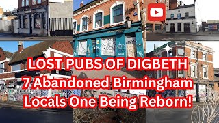 Abandoned Pubs of Digbeth 7 Lost Birmingham Locals With Surprising Histories  Urban Exploration UK [upl. by Ahsikrats66]