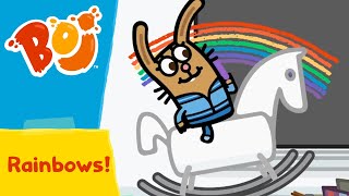 Boj  Making Rainbows 🌈  Full Episodes  Cartoons for Kids [upl. by Yhtac21]