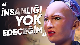 Robot Sophianın Anlatılmayan Hikayesi Robotlar İnsanları Kölesi mi Yapacak [upl. by Reyem]