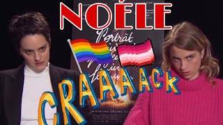 noéle crack 2 l noémie merlant x adèle haenel lesbianvisibilityday [upl. by Emyle845]