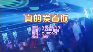 车厘子的车车 《真的爱着你》Djfong Electro Rmix KTV 导唱字幕 （备有伴奏视频） [upl. by Rouvin]