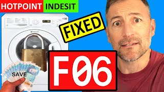 Washing Machine F06 Error Code Hotpoint Indesit Door wont Open [upl. by Asiaj812]