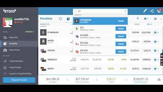 How to take your PROFITS on ETORO Closing trades [upl. by Eniac]