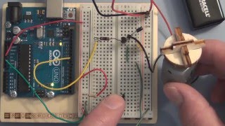 Arduino Incremental Motor Speed Control Tutorial [upl. by Aubine]