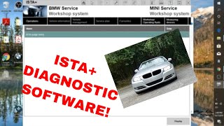 How to Diagnose Your BMW with ISTA Dealership Software [upl. by Ahsikan98]