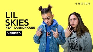 Lil Skies quotRed Rosesquot Feat Landon Cube Official Lyrics amp Meaning  Verified [upl. by Assed546]