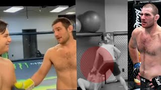 Guy gets Humbled in 30 seconds after Calling Out UFC fighter Sean Strickland to Spar [upl. by Hump287]