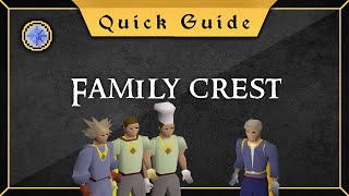 Quick Guide Family crest [upl. by Barbur]