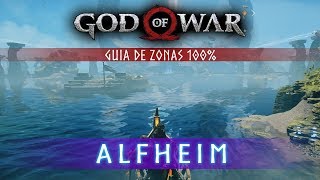 God of War Guia de Zonas 100  Alfheim [upl. by Cutler]