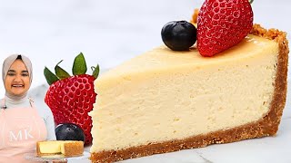 The creamiest CHEESECAKE Ive ever had Easy New York cheesecake recipe no water bath [upl. by Sidonnie]