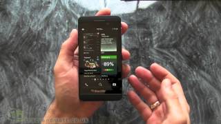 BlackBerry Z10 first look [upl. by Cristian239]