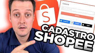 Shopee Como Fazer Cadastro Na Shopee  semmimimi [upl. by Alilak]