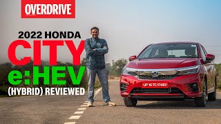 2022 Honda City eHEV hybrid reviewed realworld range calculated  OVERDRIVE [upl. by Elttil]