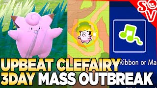 Upbeat Mark Clefairy Mass Outbreak OVER in Pokemon Scarlet and Violet [upl. by Anyt]