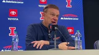 Colgate postgame Brad Underwood press conference [upl. by Enaej]