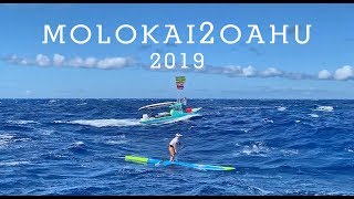 Molokai2Oahu SUP and Foil Race 2019 [upl. by Jerman]