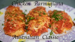 Classic Chicken Parmigiana  Australian Classic [upl. by Saisoj]