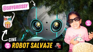 Soy Greissy 🥰 🎬 ¡Robot Salvaje en HD 🚀 Las Aventuras de Greissy al Cine 🍿 [upl. by Keele]