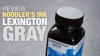 Review Lexington Gray Noodlers Ink [upl. by Lynett]