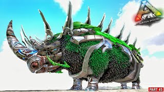 FM Chubby Unicorn The Warden Of The Plains Fight 🔥 ARK MEGA Modded  ARK Survival Evolved  Part 45 [upl. by Kally]