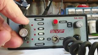 SVP SA400 Siren Amplifier [upl. by Anastasio422]