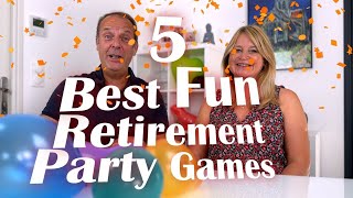 5 Best Fun Retirement Party Games to Celebrate Retirement in Style [upl. by Clovis]