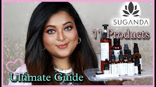 SUGANDA SKINCARE PRODUCTS TOP 11 PRODUCTS Ultimate Guide REVIEW amp DEMO saptaparnee biswas [upl. by Jermain883]