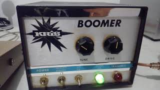 Kris Boomer Base Linear Amplifier Vintage Radio Amplifier [upl. by Marge]