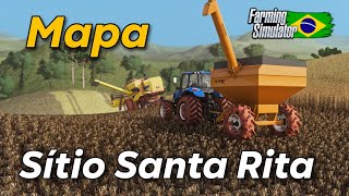 FS 20 Mapa Sítio Santa Rita  M0D DOWNLOAD 🌱 [upl. by Llerdnek]