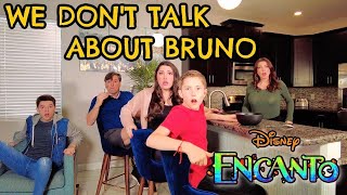 FAMILY SINGS “We Dont Talk About Bruno”  From Disney’s Encanto Cover by SharpeFamilySingers✨ [upl. by Ludewig]