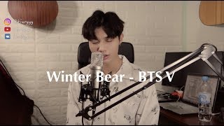 Winter Bear  BTS V Cover [upl. by Llekcir]