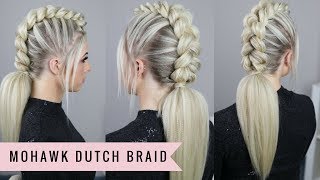 Mohawk Dutch Braid by SweetHearts Hair [upl. by Goldwin]