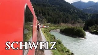 Glacier Express auf der Schiene durch die Schweizer Hochalpen  Reisebericht [upl. by Ysnil674]