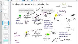 Chapter 7 Alkyl Halides Nucleophilic Substitution and Elimination Reactions Lesson 3 Part 1 [upl. by Nil205]