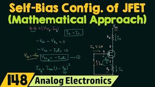 SelfBias Configuration of JFET Mathematical Approach [upl. by Romeo]