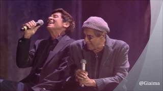 Adriano Celentano e Gianni Morandi Ti penso e cambia il mondo  Live 2012 [upl. by Maye402]