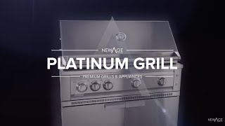 Platinum Grill  Outdoor Kitchen Grill  NewAge Products [upl. by Hamlet]