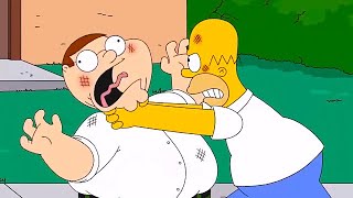 Peter Fights Homer [upl. by Christianson]