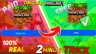 How To Download Minecraft Free From Play Store msinhayt [upl. by Erasmus983]